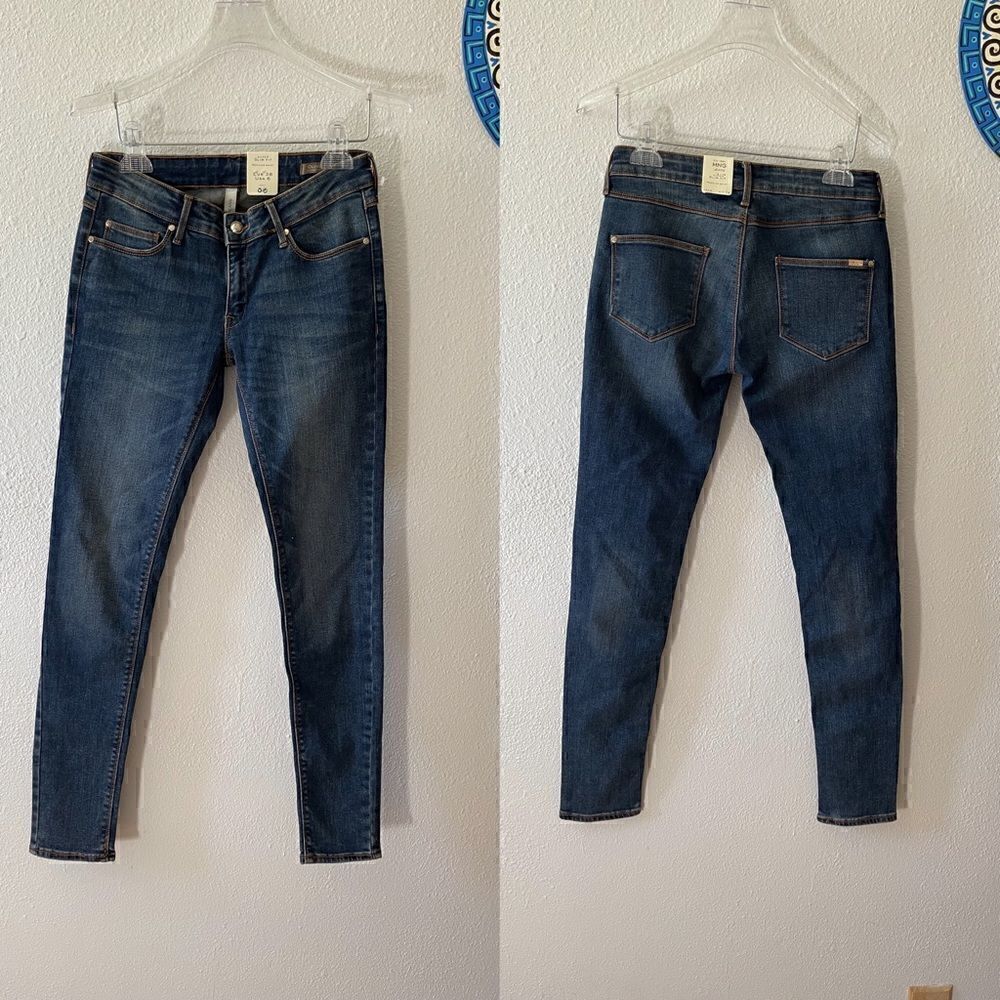 New MANGO jeans super slim size 6